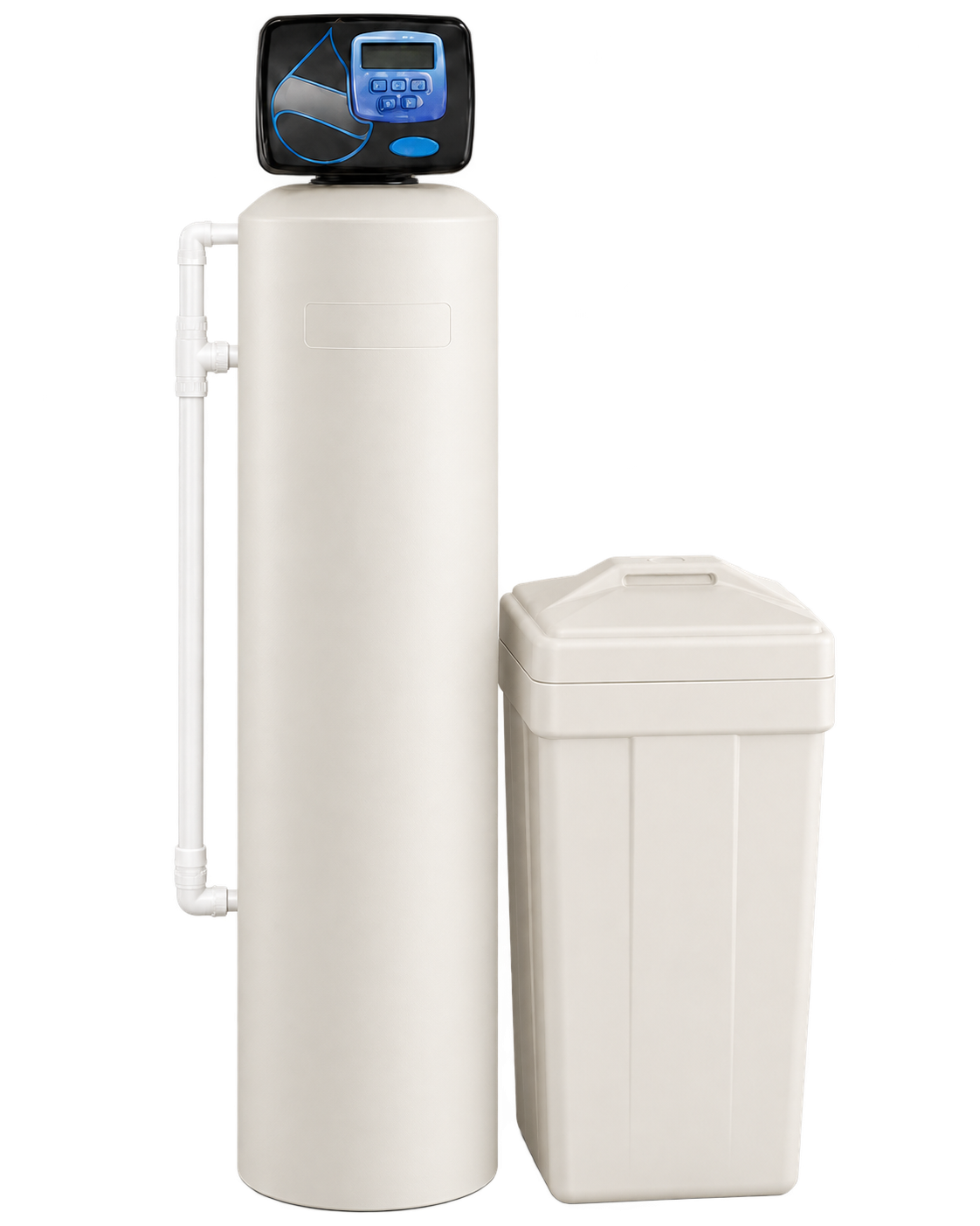 HydroOne treatment vessel and brine tank