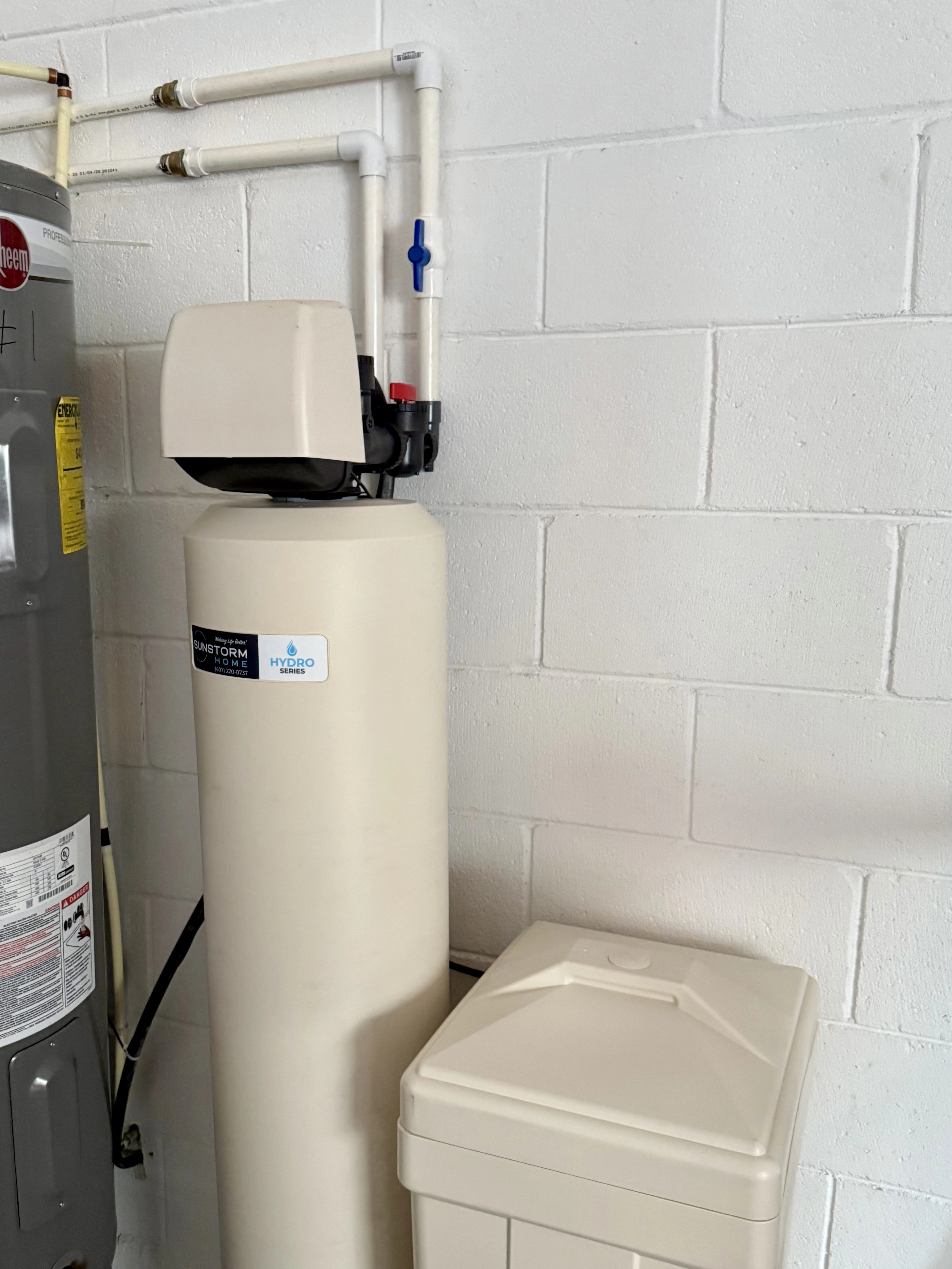 Sunstorm Home Hydro Series system with branded tank