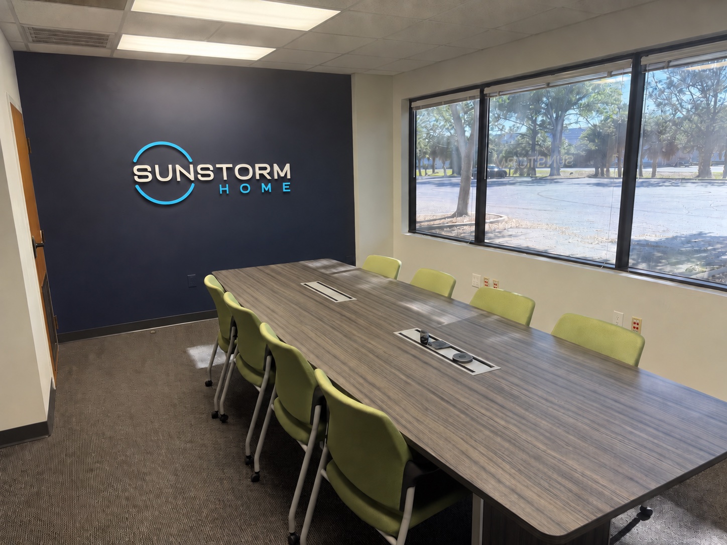 Sunstorm Home conference room at our Orlando office